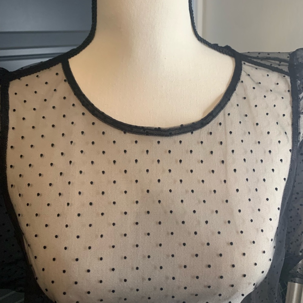 See-through blouse by Banana Republic